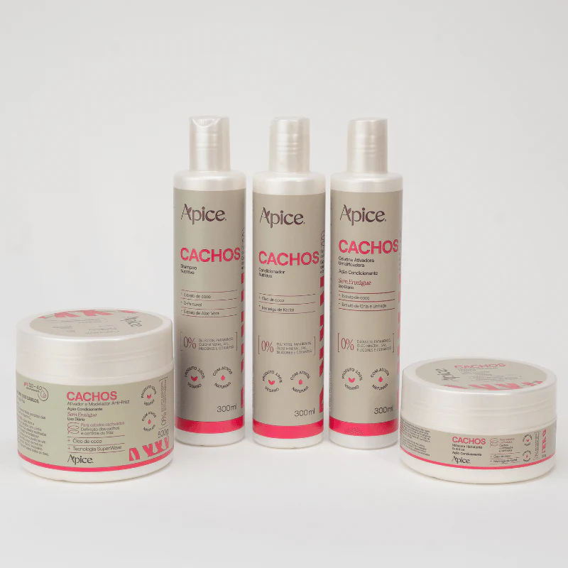 Kit Cachos - Shampoo, Condicionador, Gelatina, Máscara e Ativador (5 ITENS) - Image 10