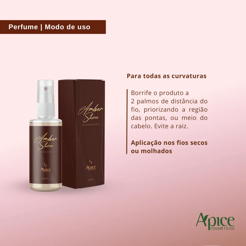 Kit Creme de Pentear Crespo Power, Gelatina Ativadora Crespo Power e Perfume Amber Shine (3 itens) - Image 7
