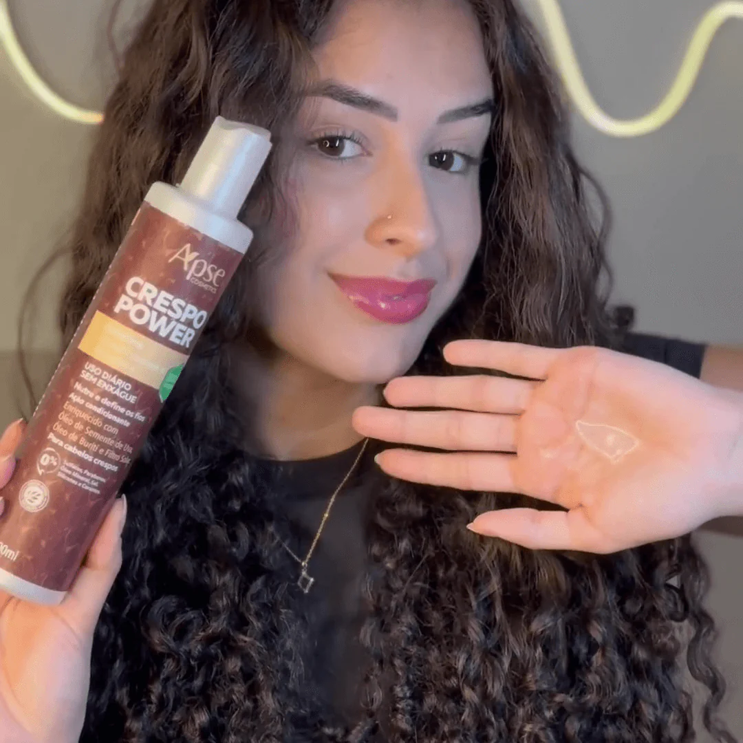 Kit Crespo Power - Co Wash, Condicionador, Máscara e Creme de Pentear (4 ITENS) - Image 3