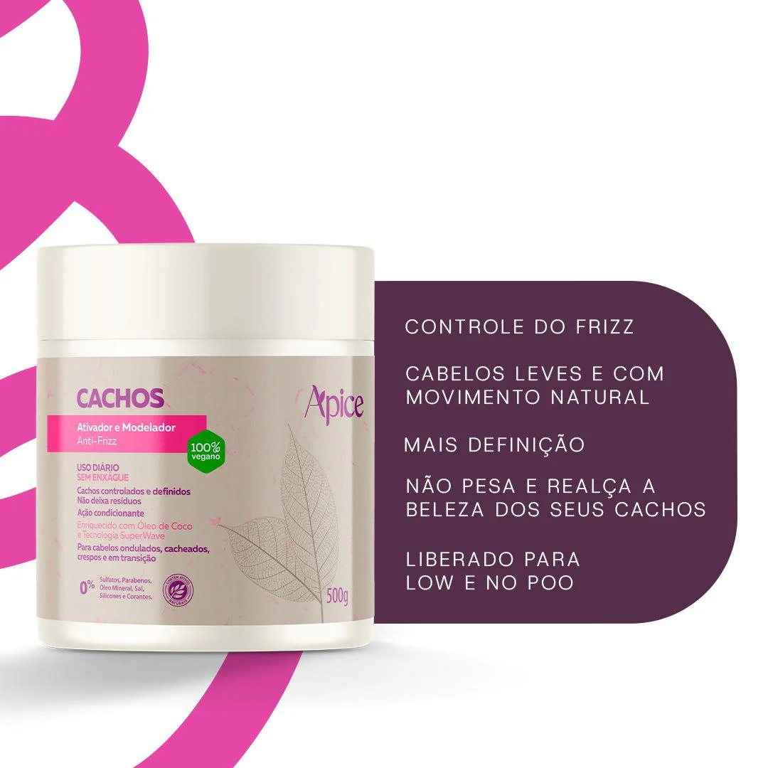 Kit Loc Cachos Essence - Acqua Cream, Ativador e Óleo Mirrafix - Image 4