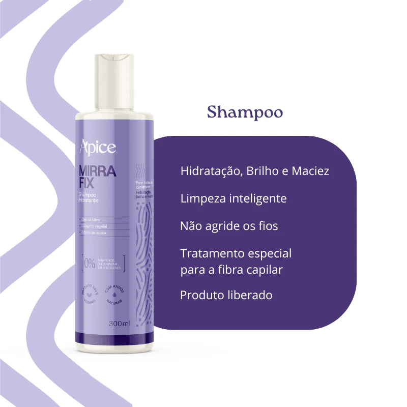 Kit Mirra Fix - Shampoo, Condicionador e Máscara (3 ITENS) - Image 2