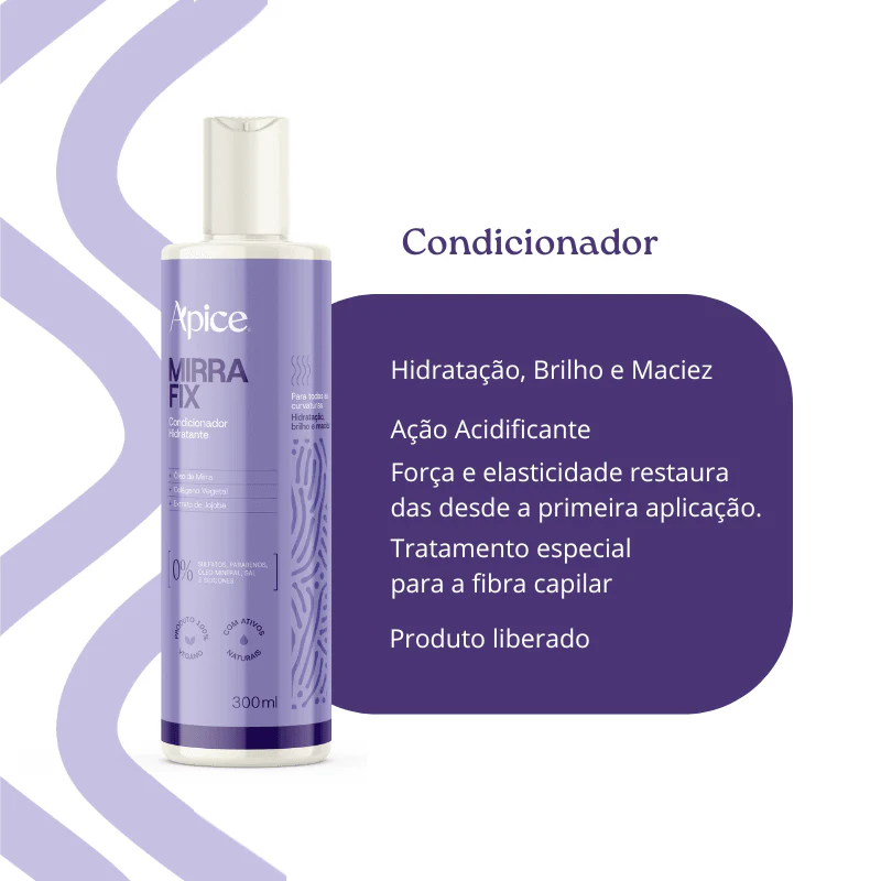 Kit Mirra Fix - Shampoo, Condicionador e Máscara (3 ITENS) - Image 4