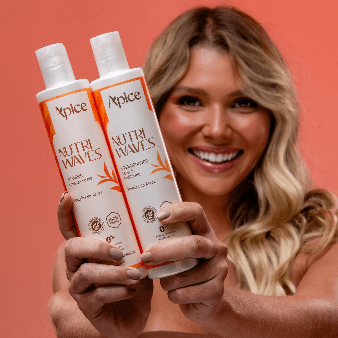 Kit Onduladas Nutri Waves Higienização - Shampoo e Condicionador (2 itens) - Image 3