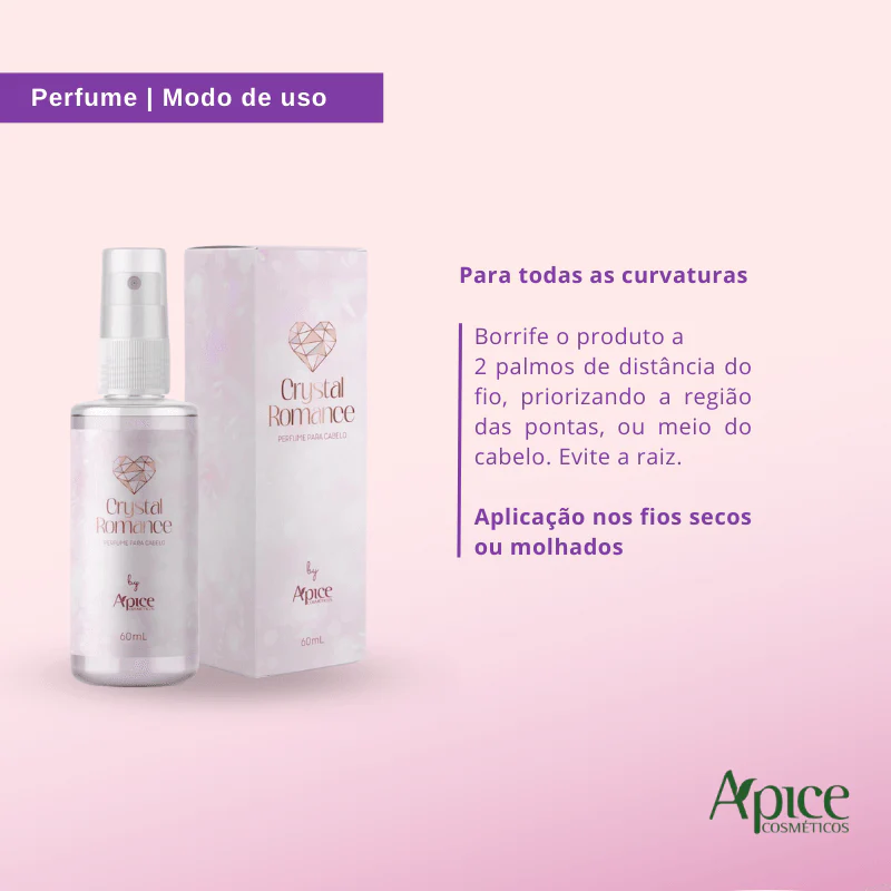 Kit Perfume Crystal Romance, Rímel Anti-frizz e Acqua Cream (3 itens) - Image 5
