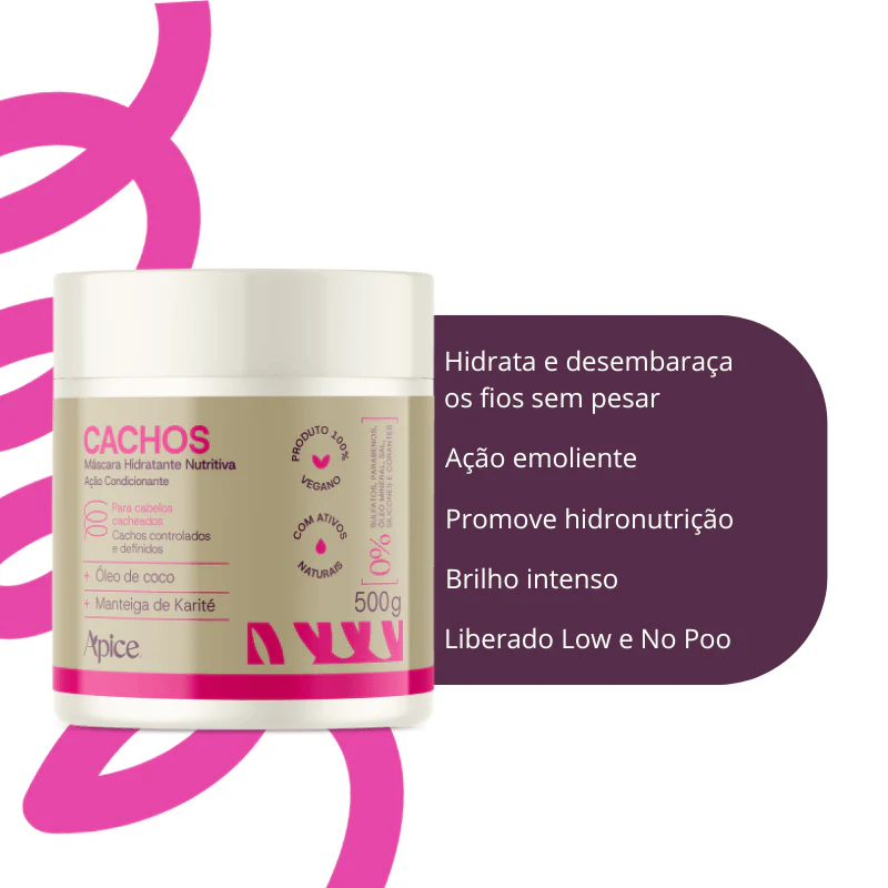 Máscara Cachos Essence Hidratante Nutritiva 500g - Image 2