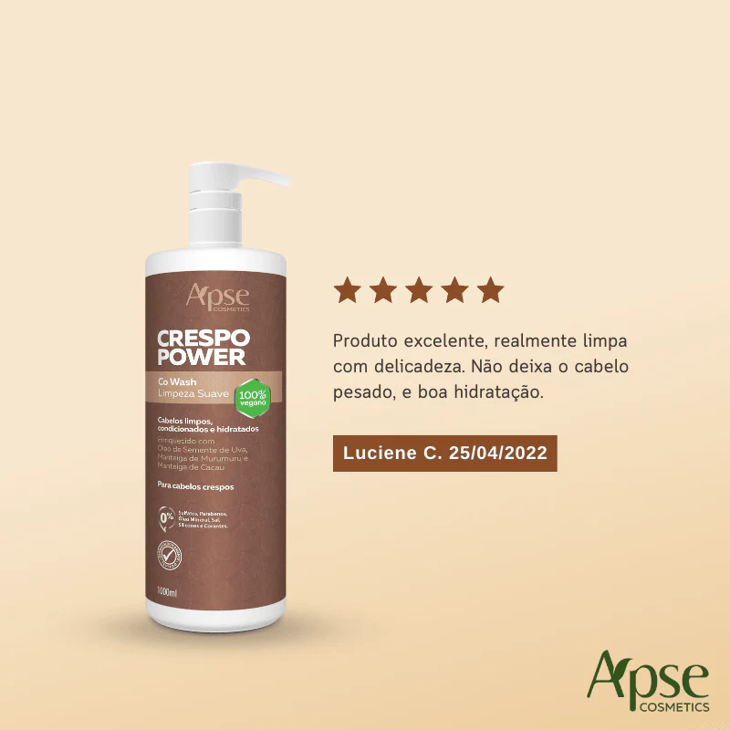 Kitão Crespo Power - Shampoo, Co Wash e Condicionador (3 ITENS) - Image 6