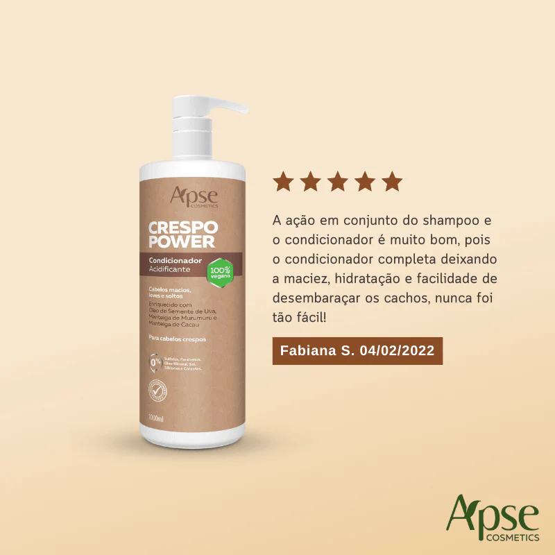 Kitão Crespo Power - Co Wash e Condicionador (2 ITENS) - Image 6
