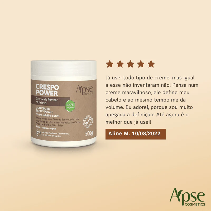 Kitão Crespo Power - Higienização + Finalização (Shampoo, Co Wash, Condicionador, Creme, Gelatina e Mousse) - 6 itens - Image 14